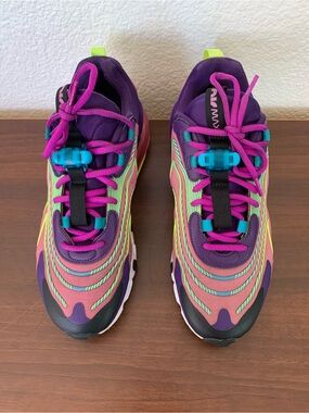 Nike Air Max 270 React ENG Magic Flamingo CK2595-500 Low Top Sneakers Size 9.5